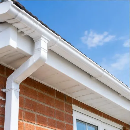 Exterior cleaning of gutters, fascias and soffits for a tidier-looking property.
