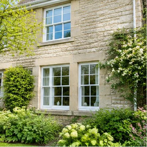 Residential window cleaning for homes in Melksham and the surrounding Wiltshire towns.